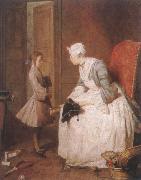 Jean Baptiste Simeon Chardin The Govemess USA oil painting artist